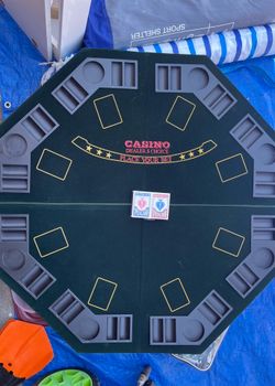 Poker table top