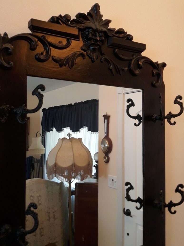 Antique Hall Tree