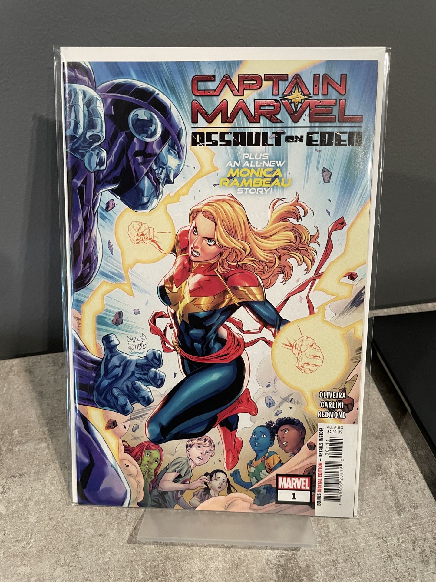 Captain Marvel: Assault on Eden #1 (Marvel Comics, 2023)