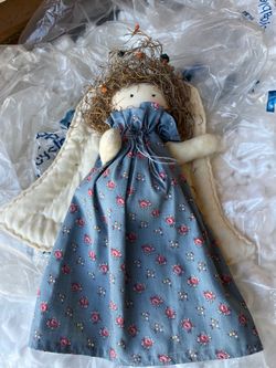 Handmade Fabric Angel Doll