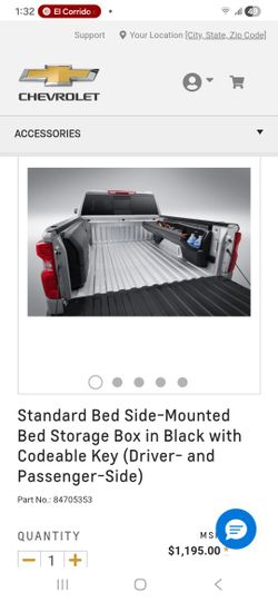 New Bed Side Mount Bed Storage Tool Box