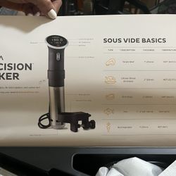 Sous Vide/Precise Cooker