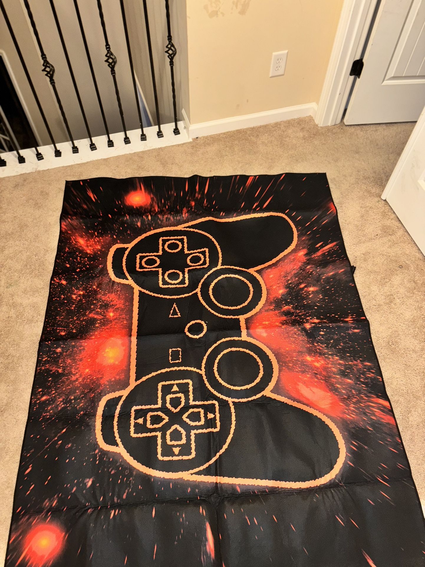 Gaming Rug & Spider Man Portrait 