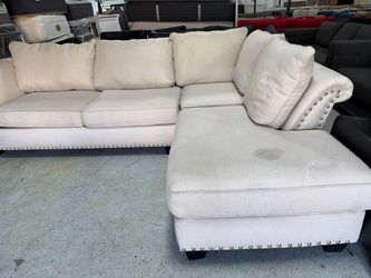 Sectional sofa 120”-85”