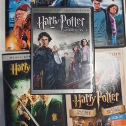 Set Of Harry Potter DVDs