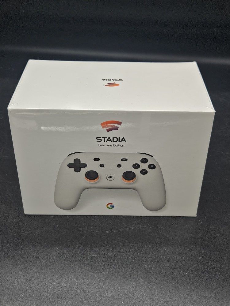 Google Stadia Premier Edition Controller With Chromecast Ultra - New Sealed