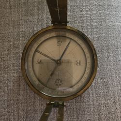 Antique Compass Surveyors Compass