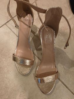 Gold heels