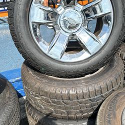 WHEELS OEM 20” CHEVY STOCK