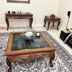 Coffee And 2 Side Tables