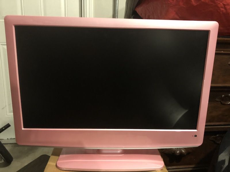Pink Viore 24 inch 1080P LCD TV