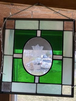 Beautiful Stained Glass Hanging 