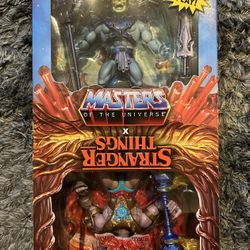 Masters of the Universe X Stranger Things: Skeletor and Demogorgon 
