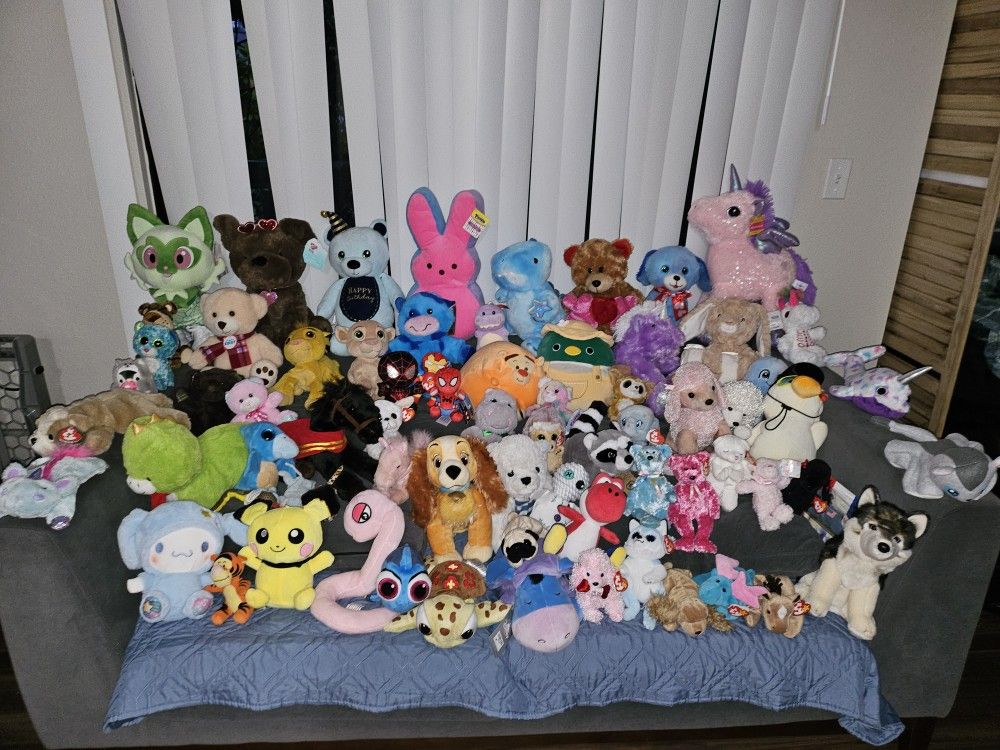 Plush stuffed Animal Collection 