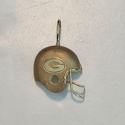 1989 Green Bay Packers 14k Gold Football Helmet Pendant