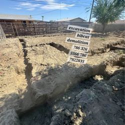 Bobcat Excavation Demolition 