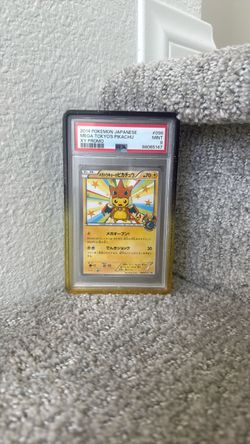 PSA 9 Mint 2014 Japanese Mega Tokyo's Pikachu XY Promo #098 Pokemon