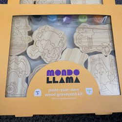 New Kids Children Create & Paint Halloween Graveyard Kit Comes W/ Paint & Brush 