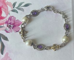 Judith Ripka Sterling bracelet