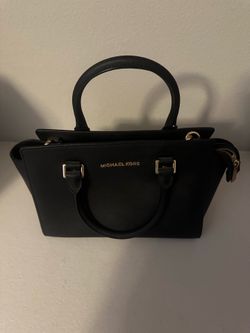 Michael Kors SELMA Large Saffiano Leather Satchel