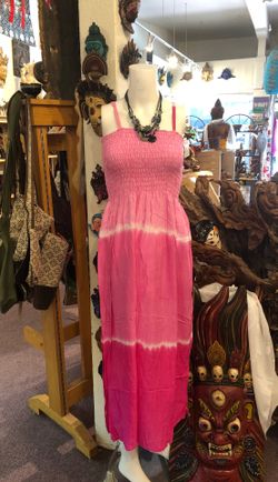 Tie and dye dress