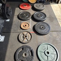Olympic Weights.  All Singles No Pairs