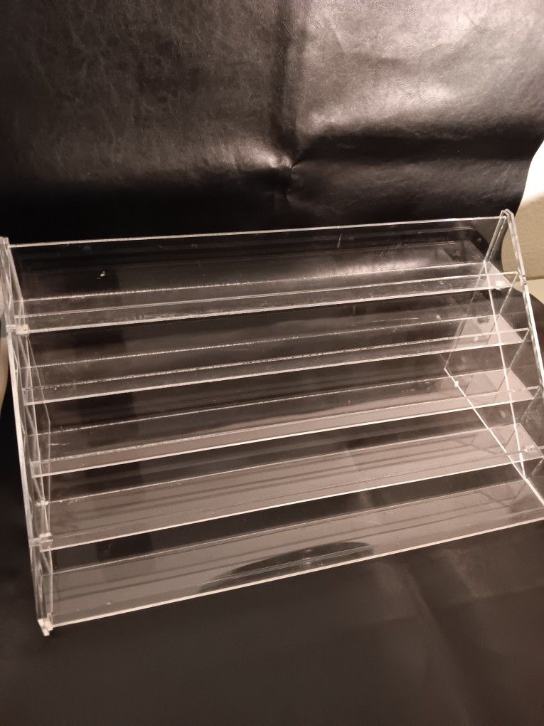 Large Acrylic Vanity Tray For Nail Polish Bottles