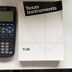 TI - 89 Graphing Calculator 
