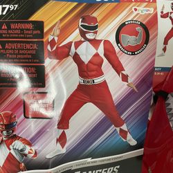 Boys Power Rangers Halloween Costume 