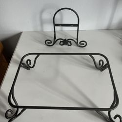 Longaberger Black Wrought Iron Pieces