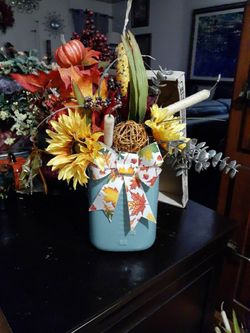 Fall decor using the original. BA