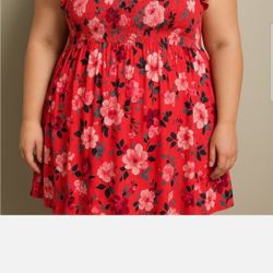 Floral Babydoll Dress