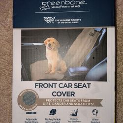 New In Box Pet Front Cover for Car
