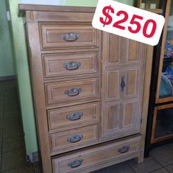 Wooden Dresser Vintage Link Taylor Door Chest Dresser 