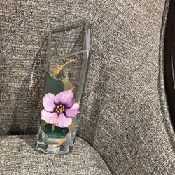 Vase Hand Made  In Poland P.P.H.U.  APEX 81-516 GD YNIA, ul  SZFRANOWA 27/5