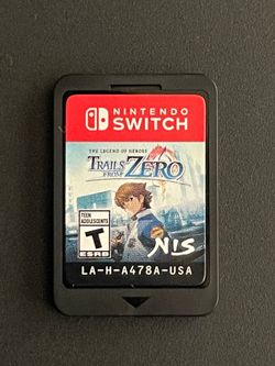 Legend of heroes Trails from zero for Nintendo switch