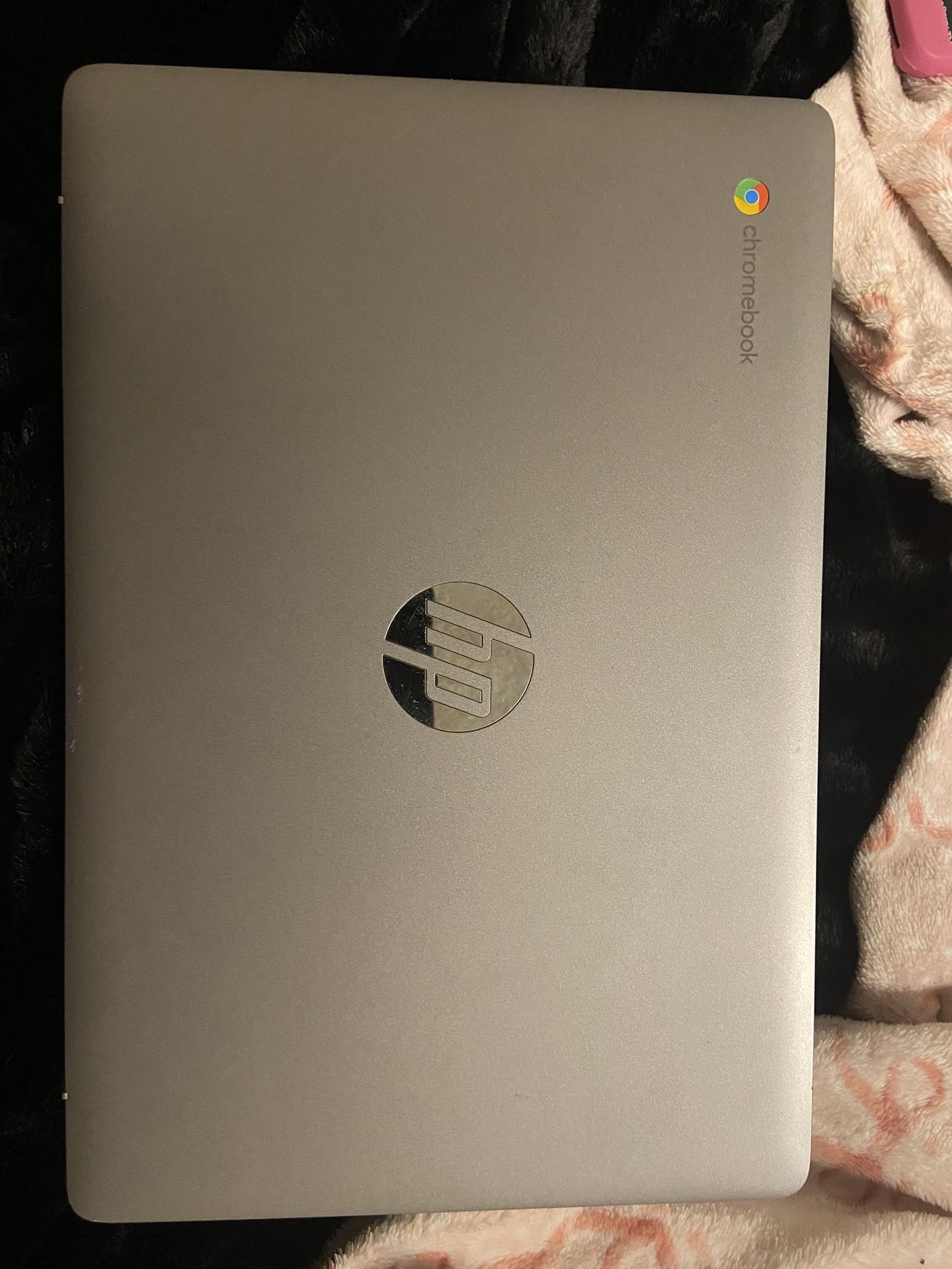 Grey HP Chromebook