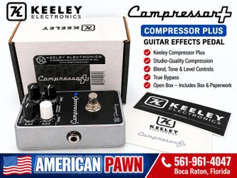 Keeley Compressor Plus Pedal - Open Box Guitar Effect Pedal 
