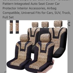 Leopard Seat Covers 