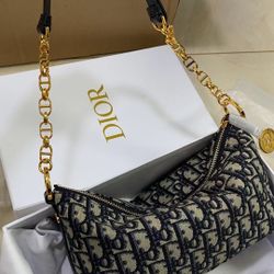 Diorstar Hobo Bag with Chain