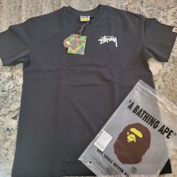 Bape x stussy t Shirt