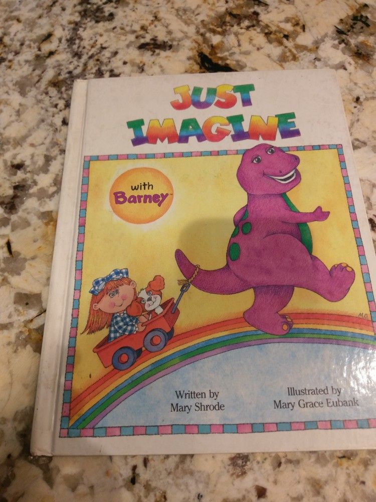 Barney "Just Imagine" book