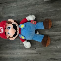 Giant Super Mario plush