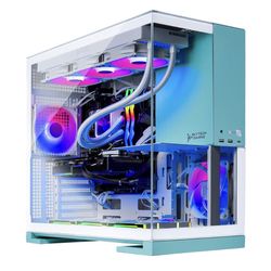 Skytech Gaming Aqua Gaming PC, RTX 5060, 1tb SSD, 16GB Ram, Ryzen 7 9700X