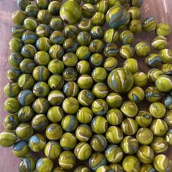 135 Mermaid Troll Marbles Including 6 Shooters