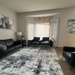 Living Room Set 4 Pieces 