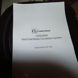  Coolman Hot/Cold Water Circulation  System 