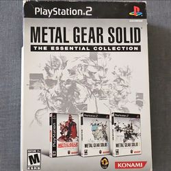 Ps2 Games Metal Gear Solid Collection
