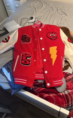 Glo Gang varsity jacket