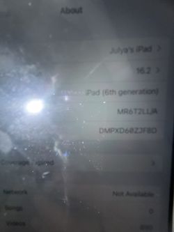 ipad 6th generation 32 GB